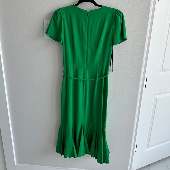 Tommy Hilfiger Green Midi Dress Size 6 New - Picture 5 of 5